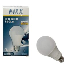 خرید و قیمت عمده لامپ 9 وات مکس